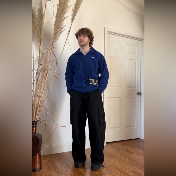 North Face Fleece Quarter-Zip Jacket - Picture 2 of 4